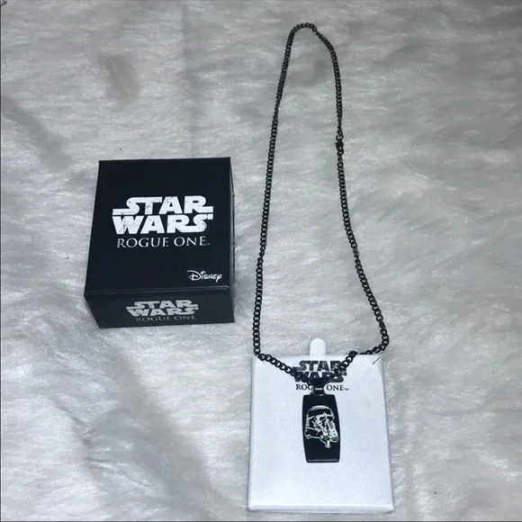 STAINLESS STEEL STAR WARS NECKLACE